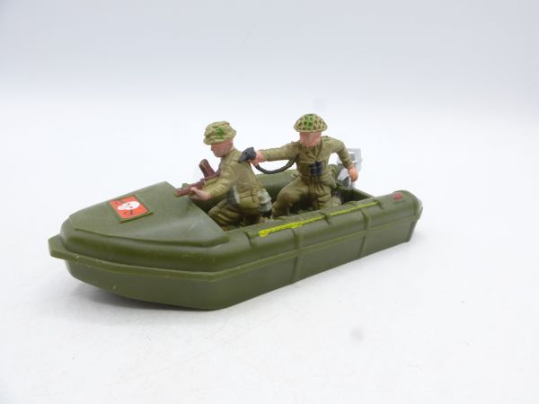 Britains Deetail Inflatable boat with 2-man crew (olive green)