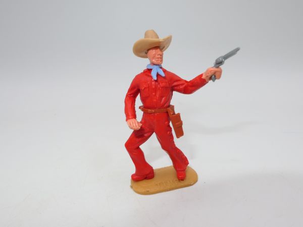 Timpo Toys Cowboy mit seltenem Stetson Hut