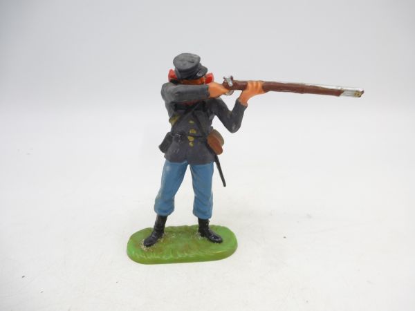 Elastolin 7 cm Union Army Soldier, soldier standing shooting, no. 9178