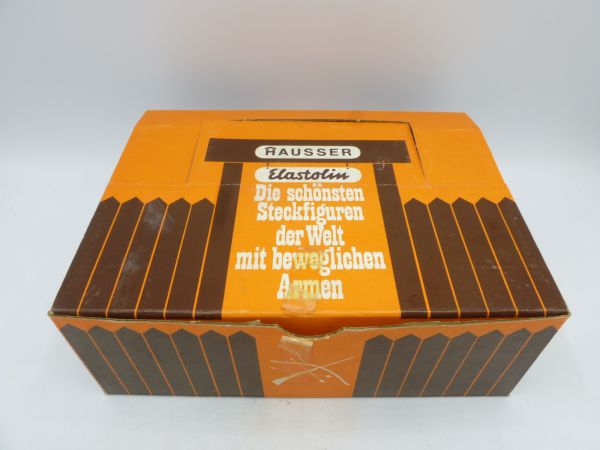 Elastolin 5,4 cm Counterpack / bulk box with 4 Normans, riding