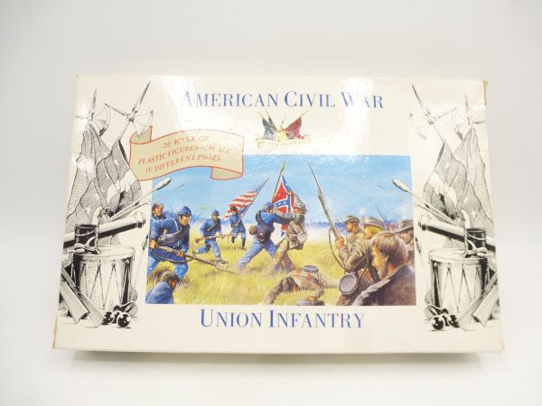 Accurate Figures 1:32 ACW Union Infantry - OVP, Figuren komplett