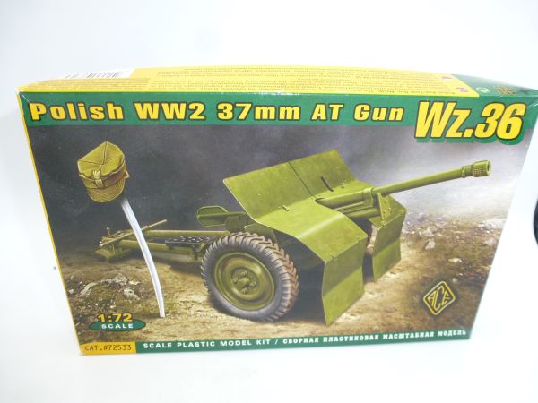 ACE 1:72 Polish WW 2 37 mm AT Gun - orig. packaging