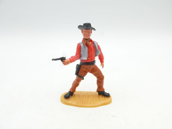 Timpo Toys Cowboy 4. Version stehend Pistole schießend