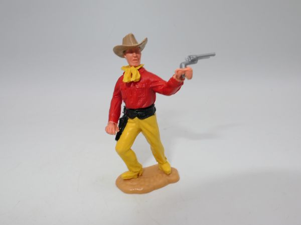 Timpo Toys Cowboy 2nd version standing with pistol - rare lower part