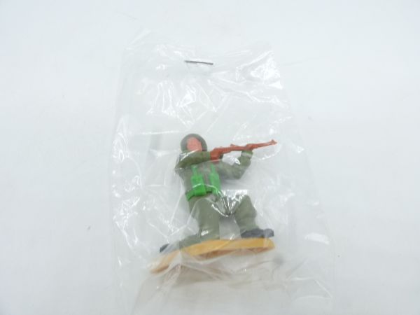 Timpo Toys Englischer Soldat (Helm) kniend schießend