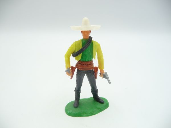 Elastolin 5,4 cm Mexican standing, firing 2 pistols
