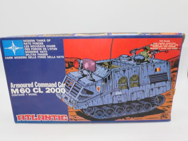 Atlantic Armoured Command Car M60 CL 2000, No. 608 - orig. packaging, on cast