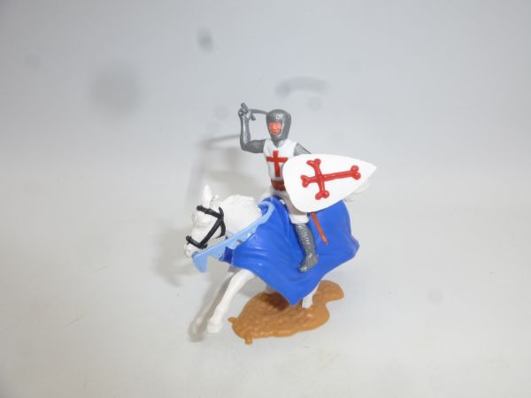 Timpo Toys Crusader 2nd version riding, sword from above