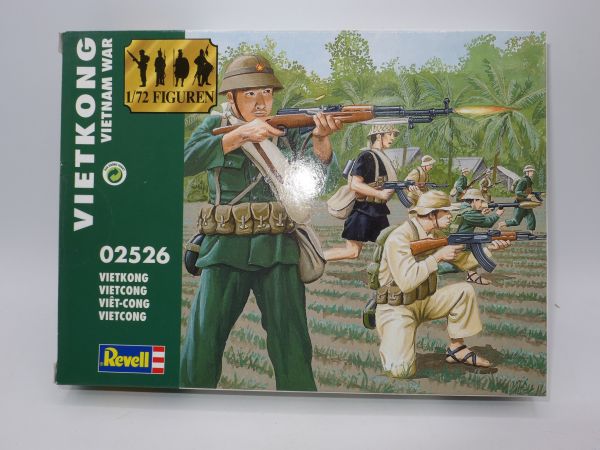 Revell 1:72 Vietcong, No. 2526 - orig. packaging, on cast