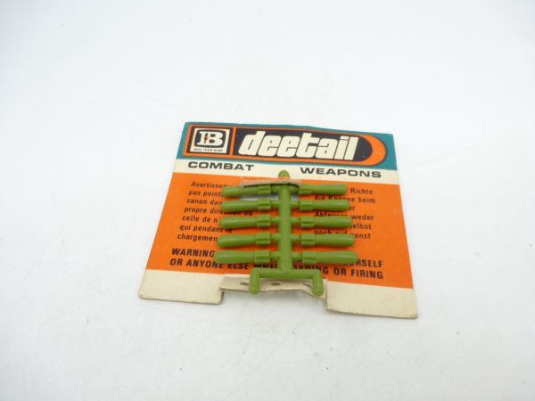 Britains Deetail Combat Weapons (green) - on card