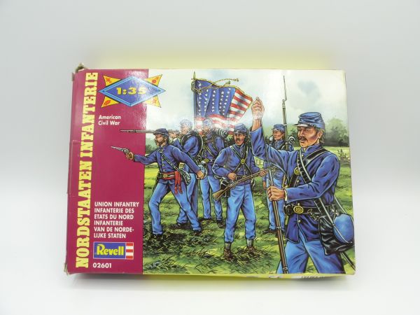 Revell 1:35 ACW, Northern States Infantry, No. 2601 (10 figures) - orig. packaging