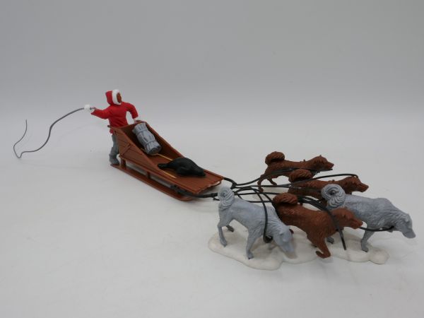 Timpo Toys Eskimo dog sled