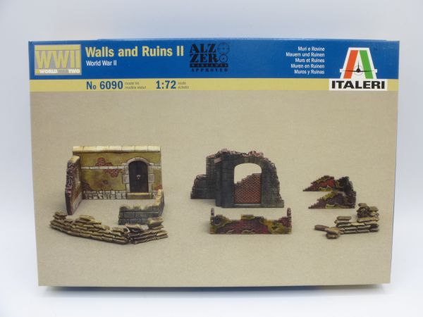 Italeri 1:72 Walls and Ruins II, No. 6090 - orig. packaging, sealed