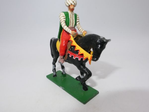 Horseman with turban (total height 8 cm) - very early figure