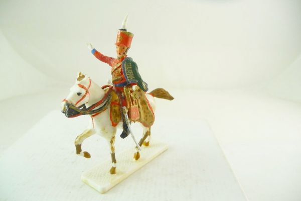 Waterloo: Soldier on horseback, greeting (similar to Starlux)