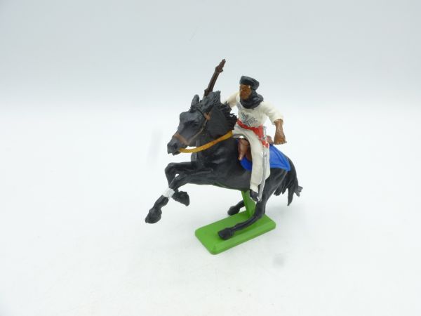 Britains Deetail Arab riding (white) with rifle