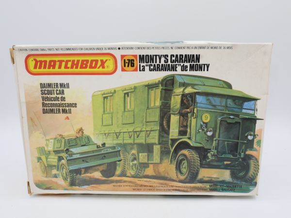 Matchbox 1:76 Monty's Caravan La "Caravane" de Monty, No. PK-175