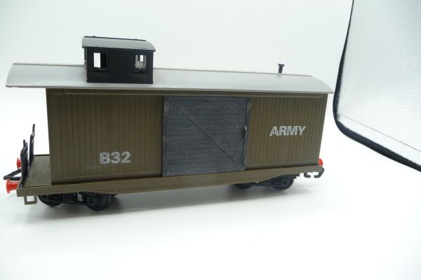 Timpo Toys Trolley Army Train - condition see photos