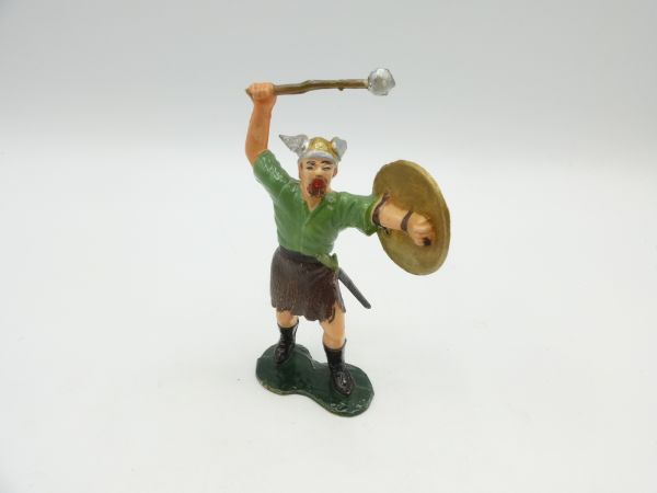 Marx Viking with club + shield - great figure