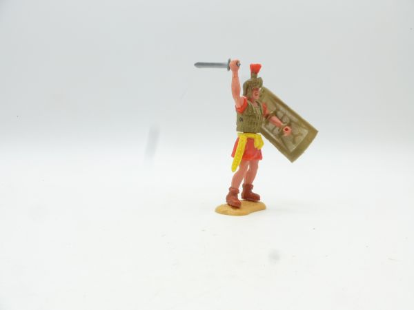 Timpo Toys Roman standing with short sword, red