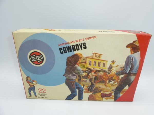 Airfix 1:32 Cowboys, No. 51465-1 - orig. packaging, complete, very good condition