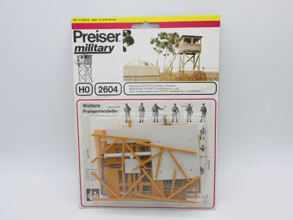 Preiser H0 Watchtower for NATO installations, No. 2604 - orig. packaging