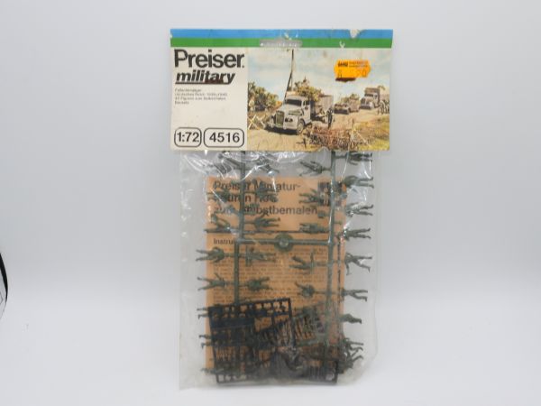 Preiser 1:72 Military, paratroopers German Reich, No. 4516 - orig. packaging