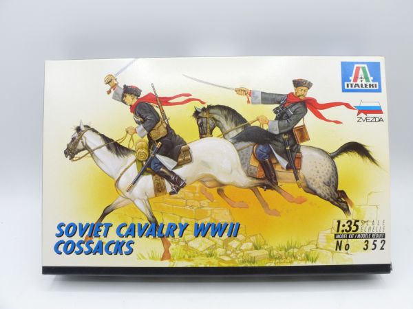 Italeri 1:32 Soviet Cavalry WW II Cossacks, No. 352 - orig. packaging