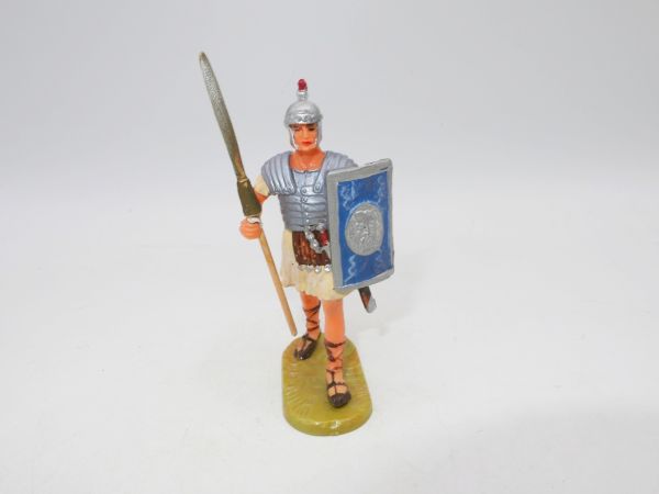 Elastolin 7 cm Legionnaire marching, No. 8401, early 3a painting - thumbs not ok