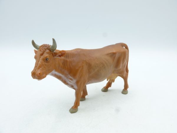 Elastolin Cow standing, No. 3805, painting 2, brown