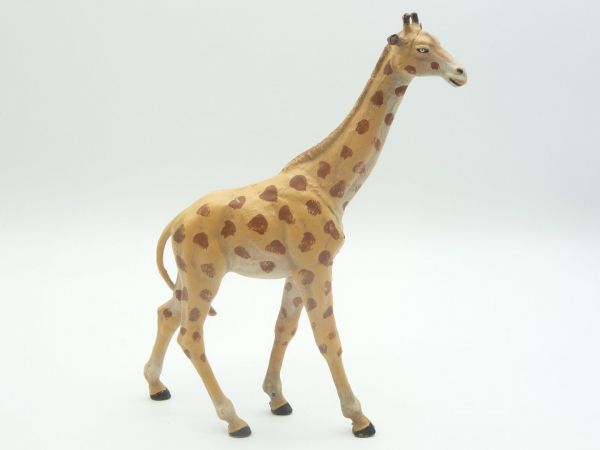 Elastolin Giraffe stehend, Nr. 5707 - extrem schöne, frühe Bemalung
