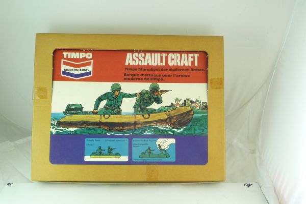 Timpo Toys Empty box / sales box - Assault Craft