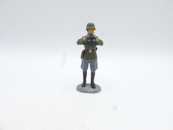 Deutscher Soldat mit Fernglas (ca. 7 cm)
