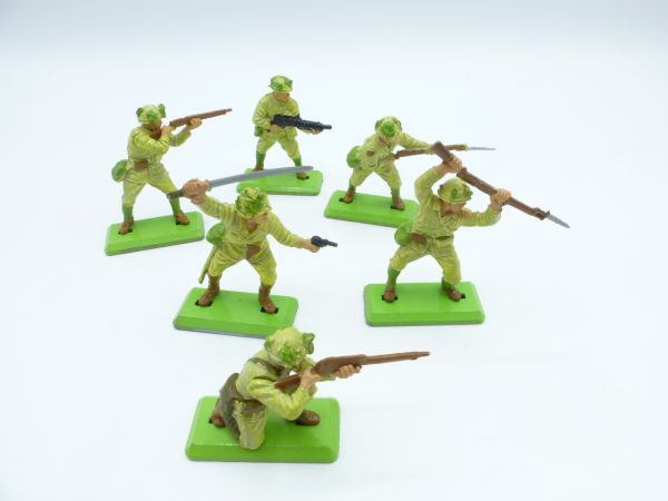 Britains Deetails Set of Japanese soldiers (6 figures)