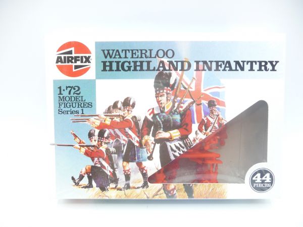 Airfix 1:72 Waterloo; Highland Infantry, No. 1735 - orig. packaging, shrink wrapped