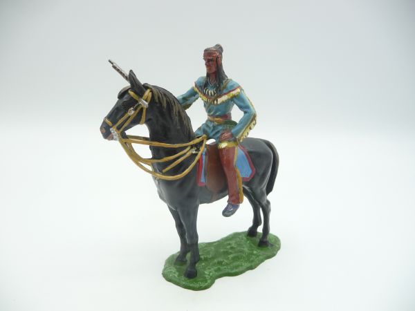 Modification 7 cm Winnetou on horseback - great collector's painting