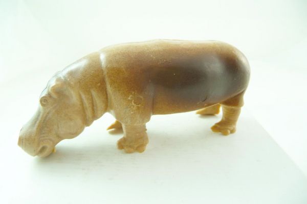 Bergen Toy Hippopotamus, length 9 cm