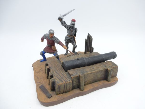 Hobby & Work Minidiorama knight with gun