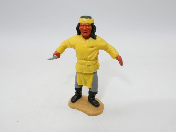 Timpo Toys Apache yellow, with knife - original, lower part variant