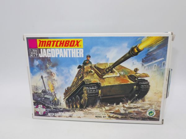 Matchbox Tank destroyer, No. 40080 - orig. packaging, on cast