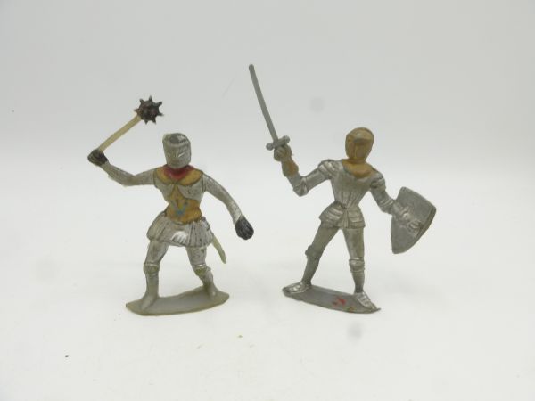 Knight set, height approx. 7-8 cm