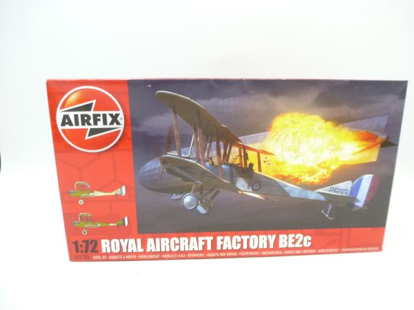 Airfix 1:76 Royal Aircraft Factory BE2c, No. 02101 - orig. packaging