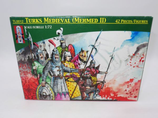 Lucky Toys 1:72 Turks Medieval (Mehmed II), Nr. 0012 - OVP (lose), 37 Teile