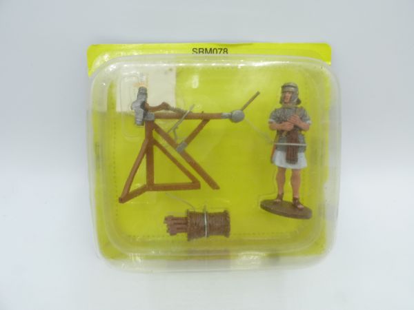 del Prado Roman Artillery man with gun, SRM 078 - orig. packaging