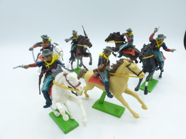 Britains Deetail Tolles Set Kavalleristen (7th) , 6 verschiedene Reiter