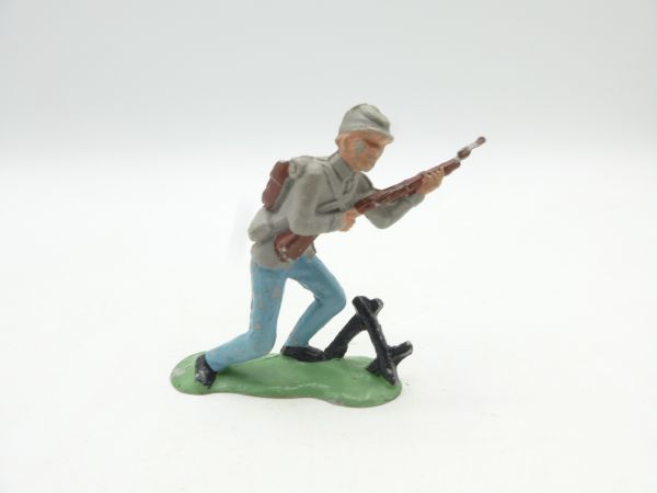 Crescent Toys Confederate advancing with rifle - see photos