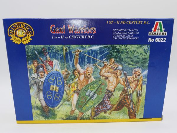 Italeri 1:72 Gaul Warriors, No. 6022 - OPV, on cast