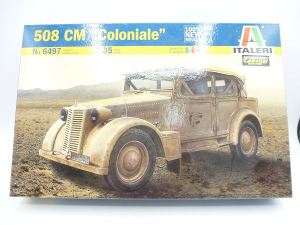 Italeri 1:35 508 CM "Coloniale", No. 6497 - orig. packaging, on cast, brand new