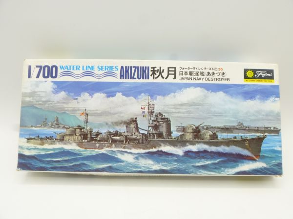 Fujimi 1:700 Water Line Series "Akizuki" Japan Navy Destroyer