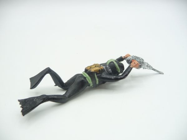 Combat diver with drill (probably Cherilea), length 7 cm